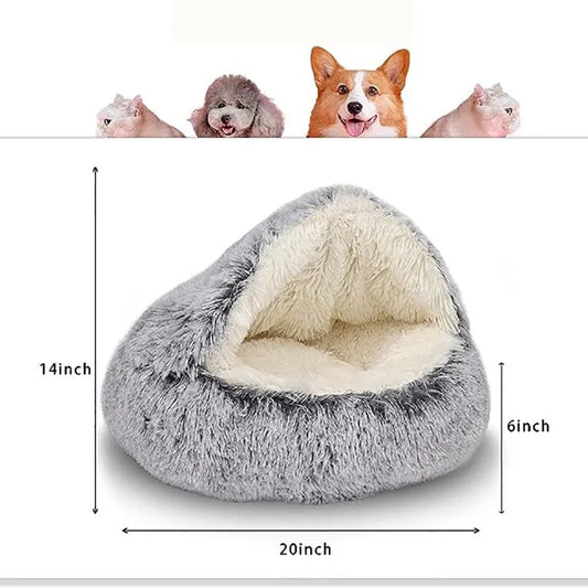 Soft Plush Pet Bed - Eloy Royal