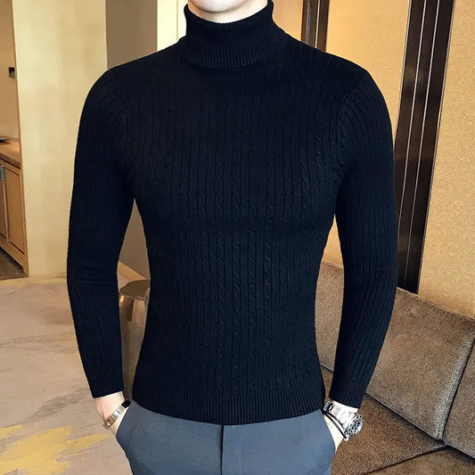 Warm Turtleneck Sweatwear for Men - Eloy Royal