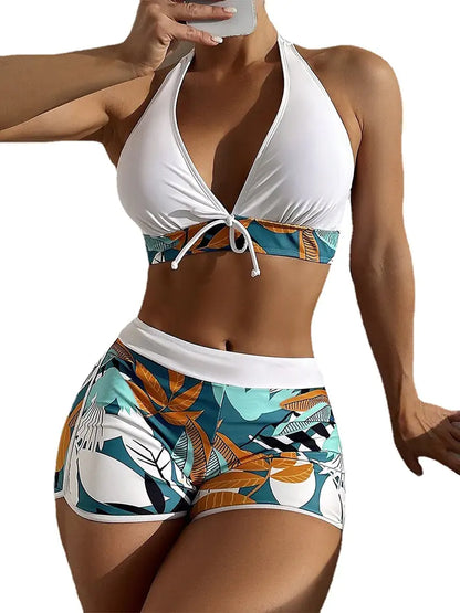 High Waist Bikini Set Swimwear - Eloy Royal