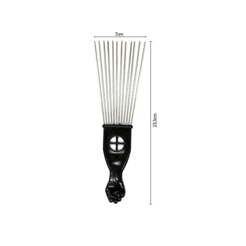 Anti-Static Metal Afro Pick Comb - Eloy Royal