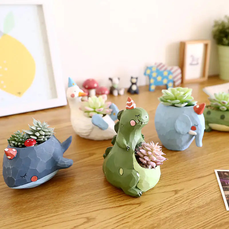 Animals Succulent Planter - Eloy Royal