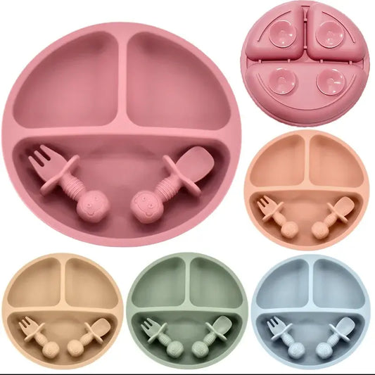 Baby Silicone Plate Set - Eloy Royal