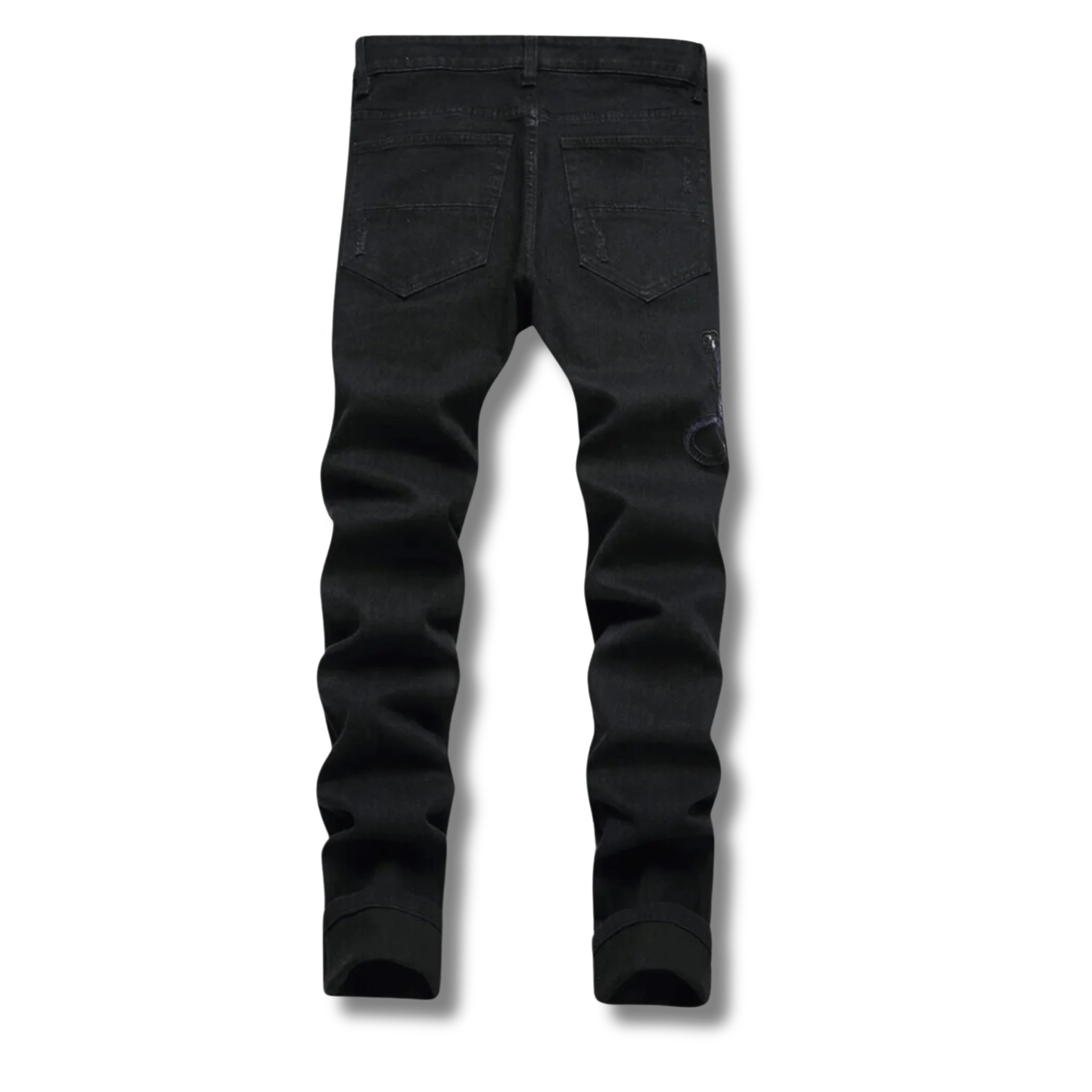 Black Python Jeans - Eloy Royal