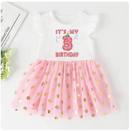 Birthday Girl Short Sleeve Dress - Eloy Royal